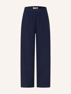 Inwear Spodnie 7/8 Rimoneiw Z Lnem blau