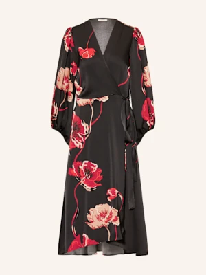 Inwear Sukienka Kopertowa Dawniw Z Satyny schwarz