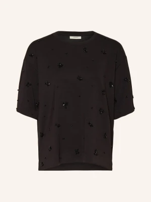 Inwear T-Shirt Bayaiw Z Kamyczkami Ozdobnymi schwarz CZARNY