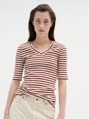 InWear T-Shirt Dagnaiw Striped V 30107270 Kolorowy Slim Fit