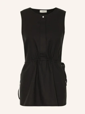 Inwear Top Rowaniw Z Lnu schwarz