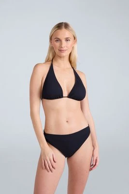 Iona — damska góra bikini typu halter - Charcoal Animal