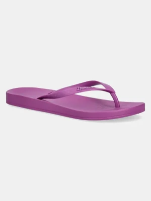 Ipanema japonki ANAT COLORS damskie kolor fioletowy na płaskim obcasie 82591-BD664
