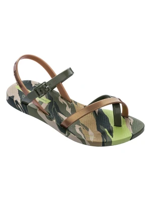 Ipanema Japonki "Fashion Sand. VII" w kolorze zielono-złotym rozmiar: 30