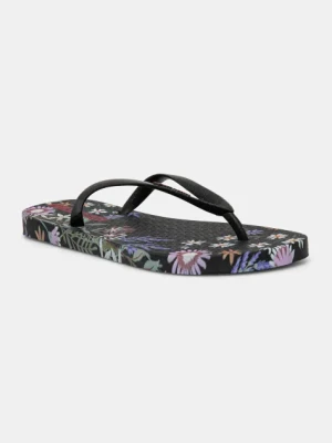 Ipanema japonki VERAO TROPIC damskie kolor czarny na płaskim obcasie 27197-BB267
