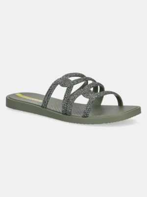 Ipanema klapki SOLAR GLOW S damskie kolor zielony 27286-BB954
