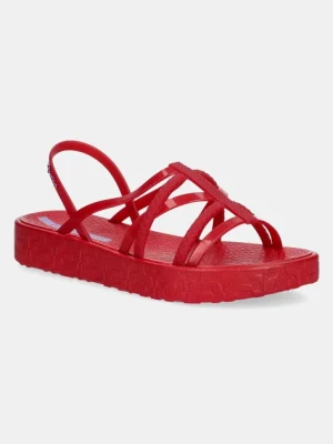 Ipanema sandały DIVERSA FLAT damskie kolor czerwony 27238-BH328
