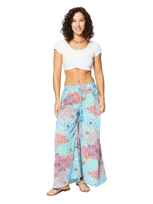 Ipanima Spodnie w kolorze błękitnym ze wzorem rozmiar: 34/36