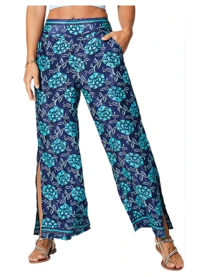 Ipanima Spodnie w kolorze granatowo-turkusowo-białym rozmiar: 38/40