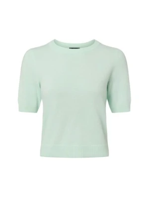 IPURI Damska koszula z dzianiny kaszmirowej Kobiety Wełna zielony jednolity,