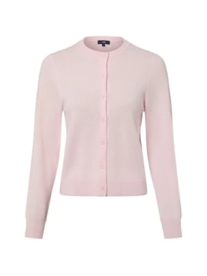 IPURI Damski kardigan z kaszmiru Kobiety Kaszmir różowy jednolity,