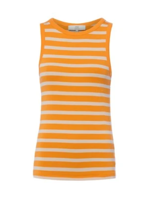 IPURI Damski podkoszulek Kobiety Bawełna pomarańczowy|wielokolorowy w paski,