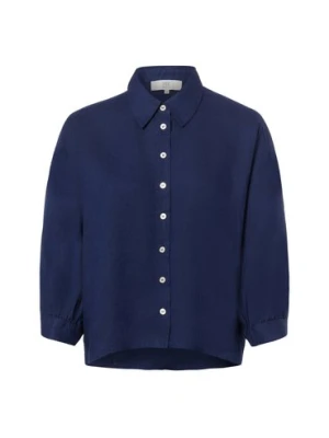 IPURI Lniana bluzka damska - Francis Kobiety len niebieski,