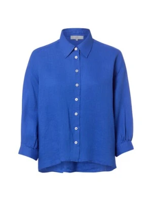 IPURI Lniana bluzka damska - Francis Kobiety len niebieski,