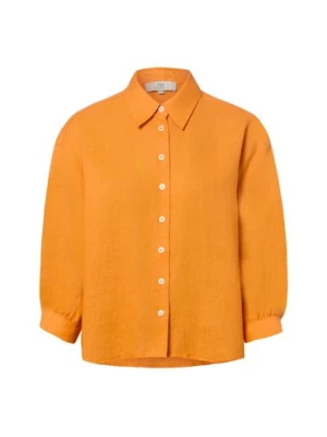 IPURI Lniana bluzka damska - Francis Kobiety len pomarańczowy,