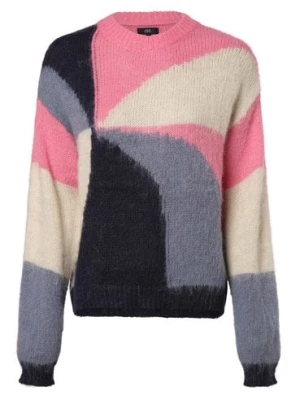 IPURI Sweter damski Kobiety Sztuczne włókno beżowy|niebieski|różowy wzorzysty,