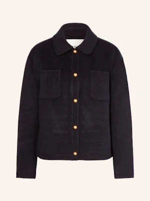 Iq Studio Kurtka Wełniana blau