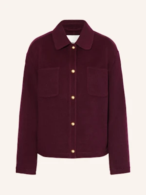 Iq Studio Kurtka Wełniana rot