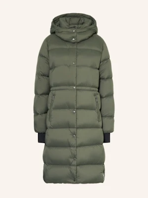 Iq Studio Płaszcz Puchowy Z Odpinanym Kapturem gruen