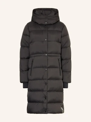 Iq Studio Płaszcz Puchowy Z Odpinanym Kapturem schwarz