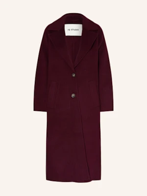 Iq Studio Płaszcz Wełniany rot