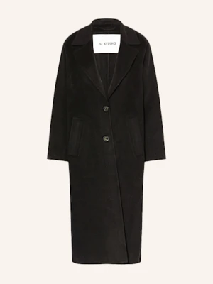 Iq Studio Płaszcz Wełniany schwarz