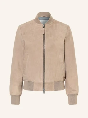 Iq Studio Skórzana Kurtka beige