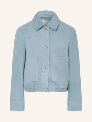 Iq Studio Skórzana Kurtka blau