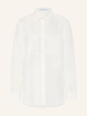 Iris Von Arnim Bluzka Koszulowa Nemesia Crashed Z Jedwabiu weiss