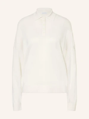 Iris Von Arnim Dzianinowa Koszulka Polo Lilia Z Kaszmiru I Jedwabiu weiss