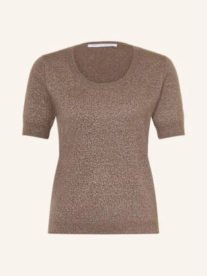 Iris Von Arnim Dzianinowa Koszulka Rita Z Kaszmiru braun