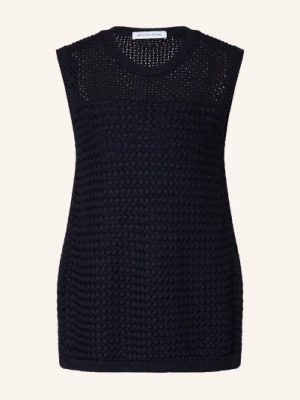 Iris Von Arnim Dzianinowy Top Carima blau