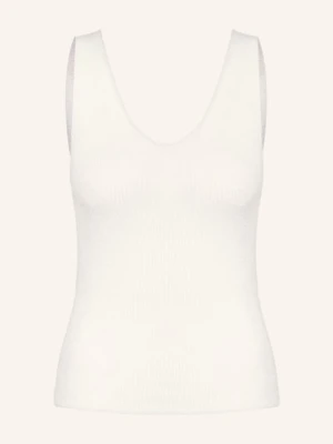 Iris Von Arnim Dzianinowy Top Marbella Z weiss