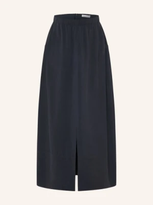 Iris Von Arnim Jedwabna Spódnica Napoli blau