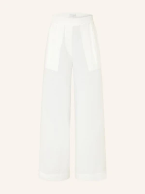 Iris Von Arnim Jedwabne Spodnie Nerola weiss