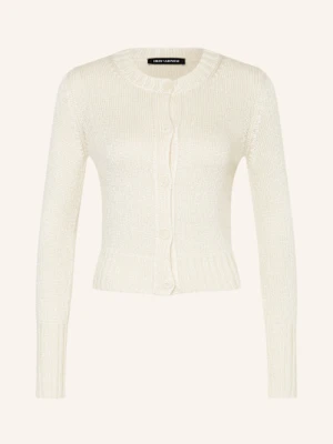 Iris Von Arnim Kardigan Mae Z Jedwabiu weiss