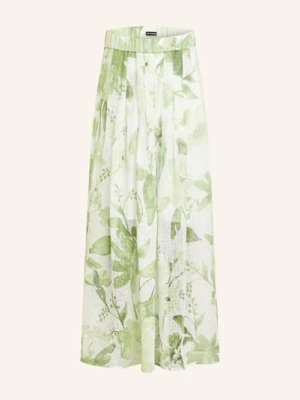 Iris Von Arnim Plisowana Spódnica Florie Z Lnu gruen