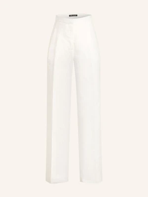 Iris Von Arnim Spodnie Marlena Lainie Z Lnu weiss