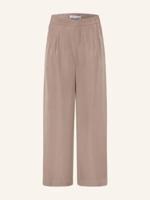 Iris Von Arnim Spodnie Marlena Sue Z Jedwabiu grau