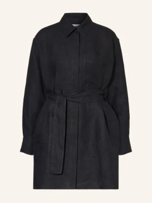 Iris Von Arnim Sukienka Koszulowa Samos Z Lnu schwarz