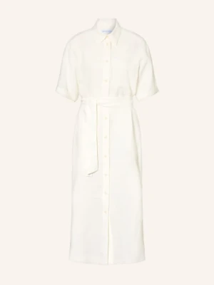 Iris Von Arnim Sukienka Koszulowa Santaluz Z Lnu weiss