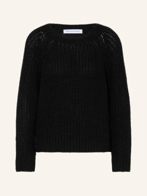 Iris Von Arnim Sweter Aniva Z Jedwabiem I Lnem schwarz