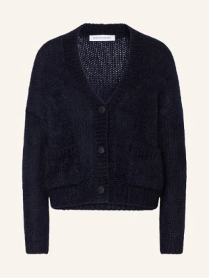 Iris Von Arnim Sweter Limone Z Moheru I Jedwabiu blau