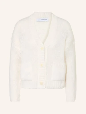 Iris Von Arnim Sweter Limone Z Moheru I Jedwabiu weiss