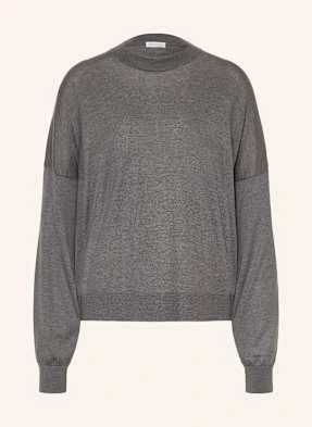 Iris Von Arnim Sweter Oversize Lise Z Kaszmiru grau