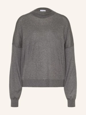 Iris Von Arnim Sweter Oversize Lise Z Kaszmiru grau
