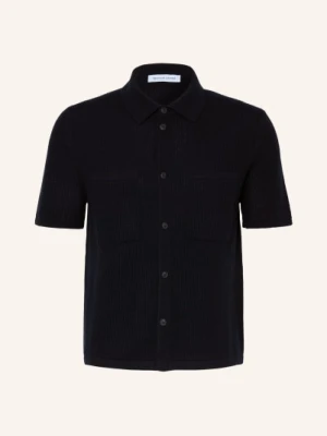 Iris Von Arnim Sweter Z Dzianiny Aurelian Comfort Fit Z Kaszmiru blau