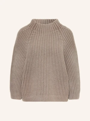Iris Von Arnim Sweter Z Kaszmiru Fallou Z Rękawami 3 / 4 beige