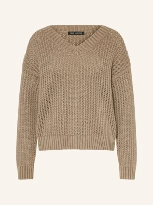 Iris Von Arnim Sweter Z Kaszmiru Giglia braun