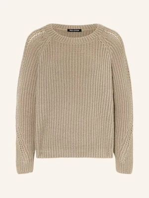 Iris Von Arnim Sweter Z Kaszmiru Goma braun